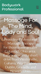 Mobile Screenshot of bodyworkprofessional.com